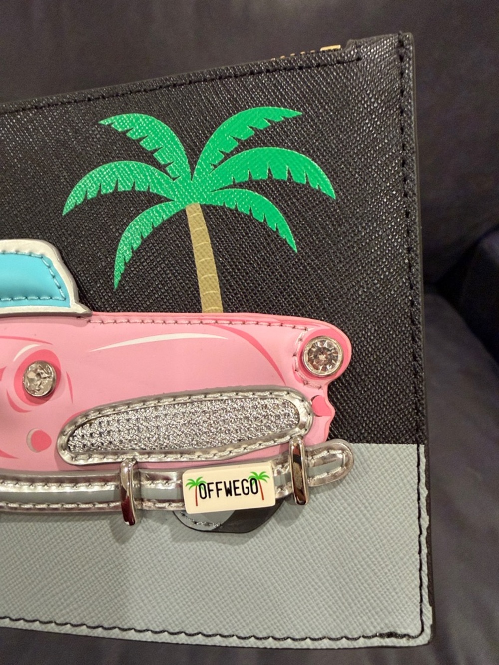 Kate Spade Pink Convertible Car Wristlet - Picture 5 of 10